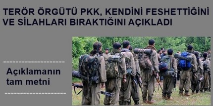 Örgütün Kongresinde Fesih Kararı Alındı